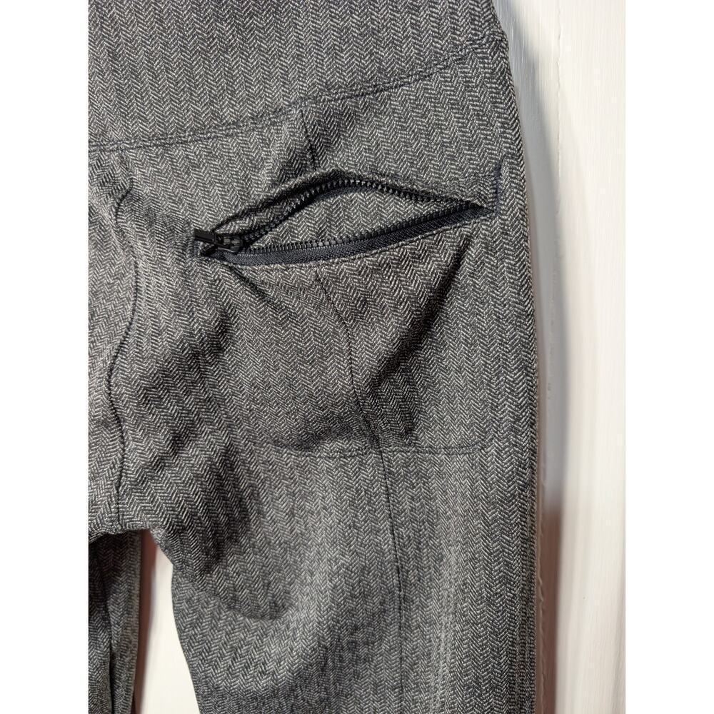 ATHLETA Women's Delancey Herringbone Tight Legging Size S Gray Pockets (762) - Picture 3 of 9